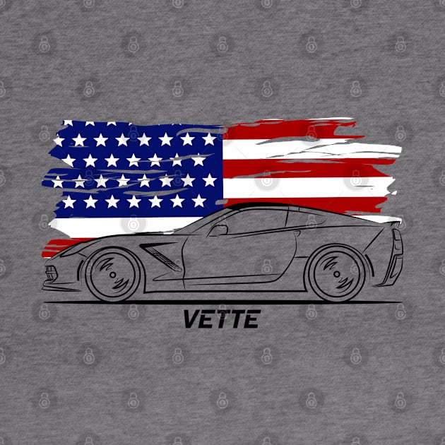 Racing Vette C7 by GoldenTuners